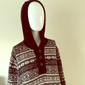 RAD XL COMUNE HOODED SWEATER WITH POUCH POCKET!